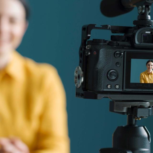 Client being interviewed