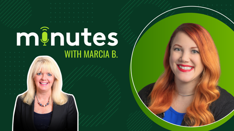 Minutes with Marcia B. episode with Devin Lusk