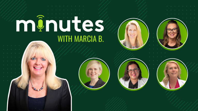 Minutes with Marcia B. episode with 5 charities that partner with multifamily