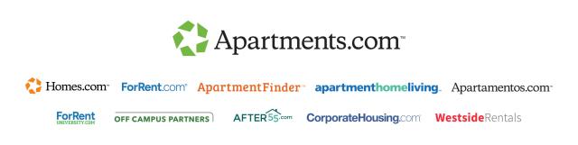 Apartments.com Network logos
